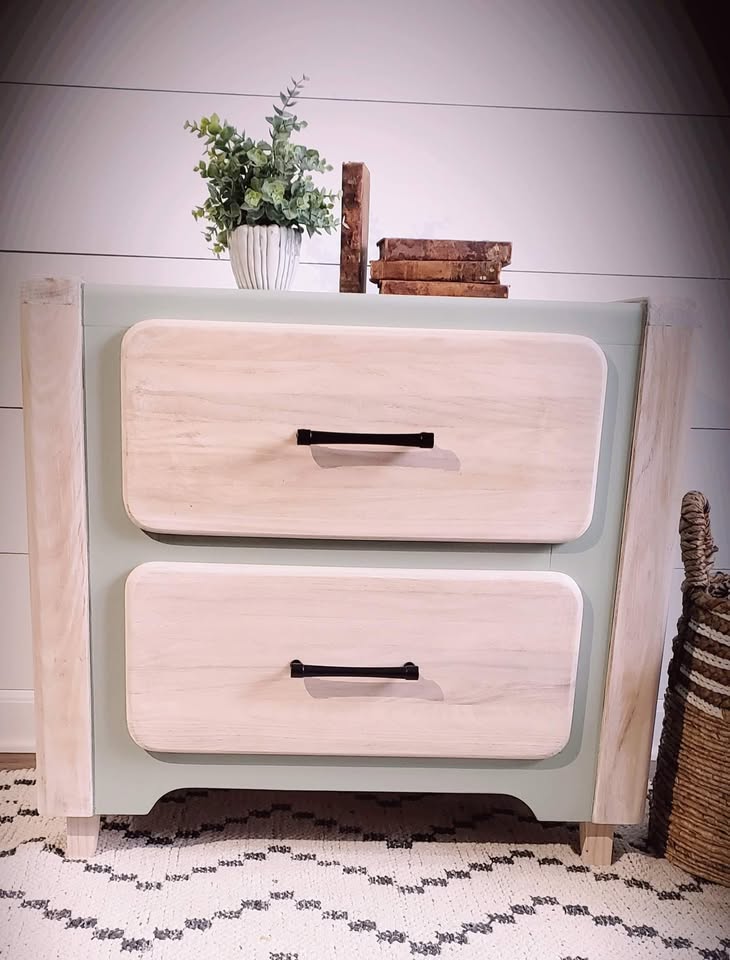Authentic 1937 Solid Wood Dresser – Beautifully Refinished